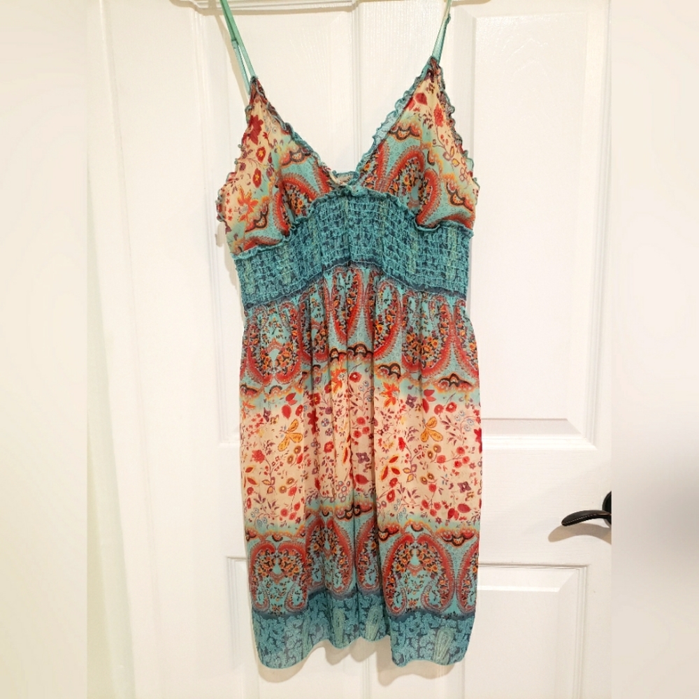 American Rag Boho Dress Size L